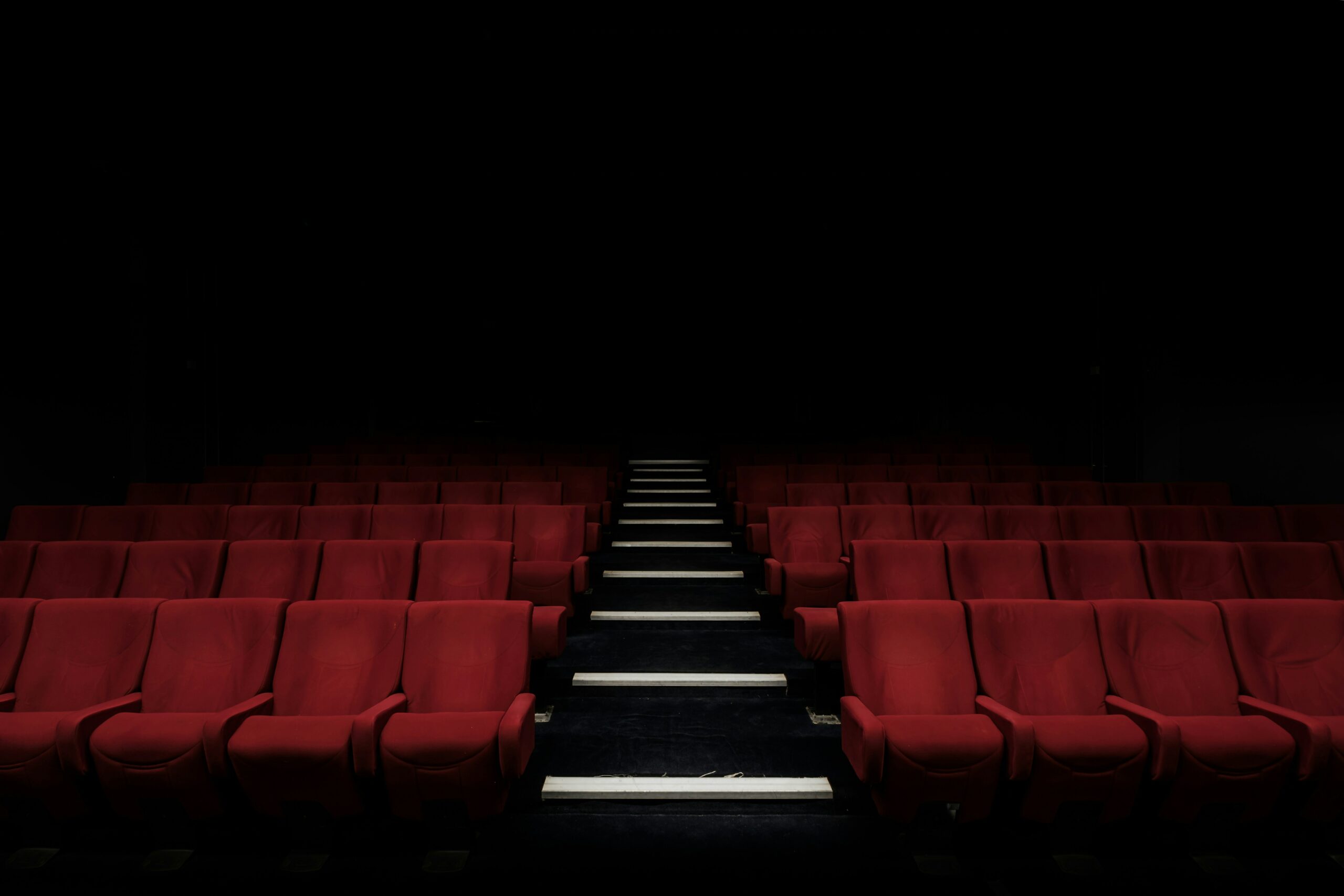 Une salle de spectacle vu de la scène
